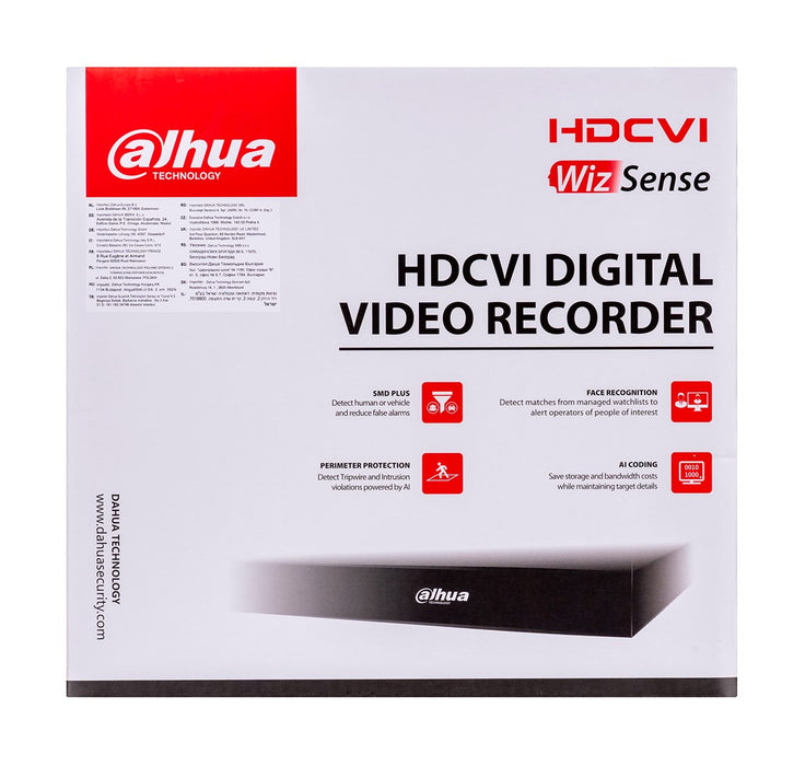Dahua Technology XVR5104HS-I3 цифров видеорекордер (DVR) черен