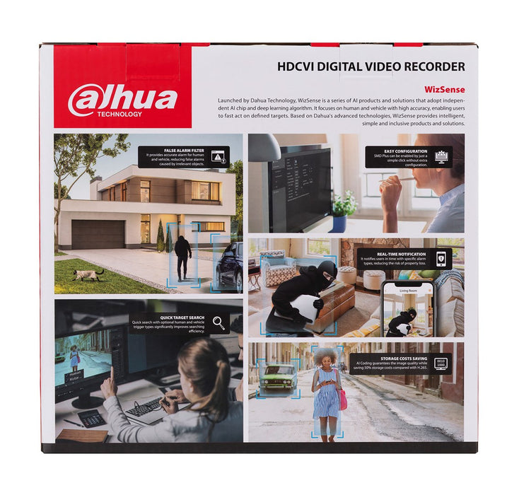 Dahua Technology XVR5104HS-I3 цифров видеорекордер (DVR) черен