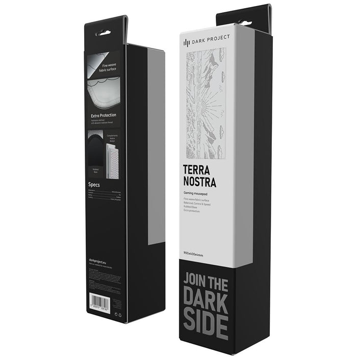 Геймърски пад Dark Project - Nostra White XL