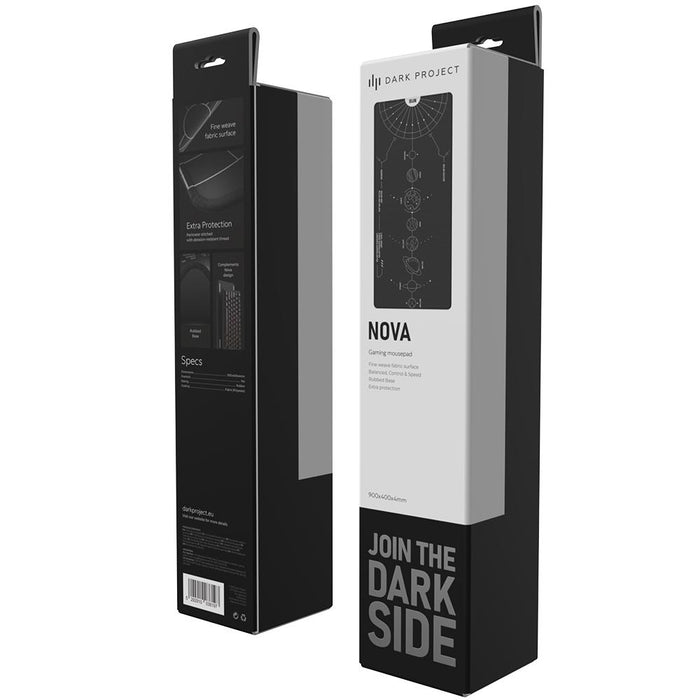 Геймърски пад Dark Project - Terra Nova Black XL