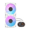 Воден охладител за процесор Darkflash DH240D (бял)