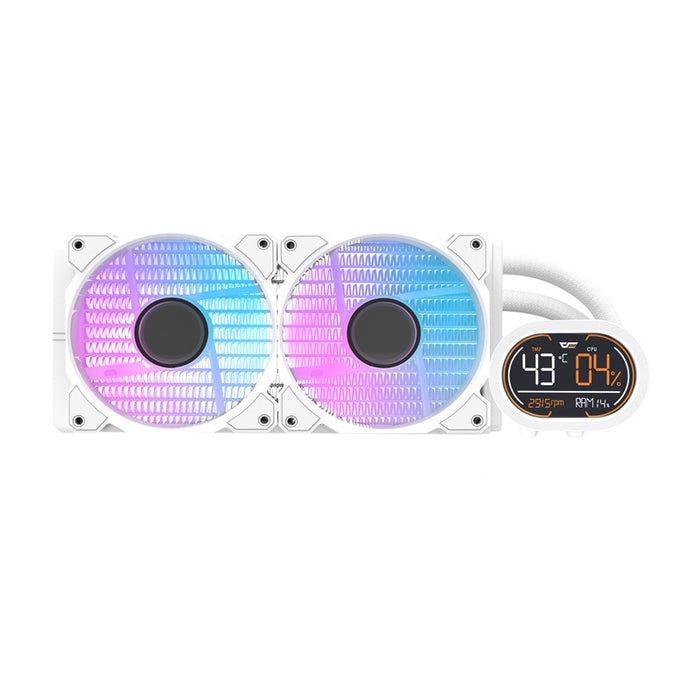 Воден охладител за процесор Darkflash DH240D (бял)