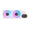Воден охладител за процесор Darkflash DH240D (бял)