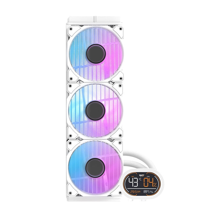 Воден охладител за процесор Darkflash DH360D (бял)