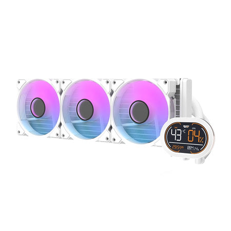 Воден охладител за процесор Darkflash DH360D (бял)