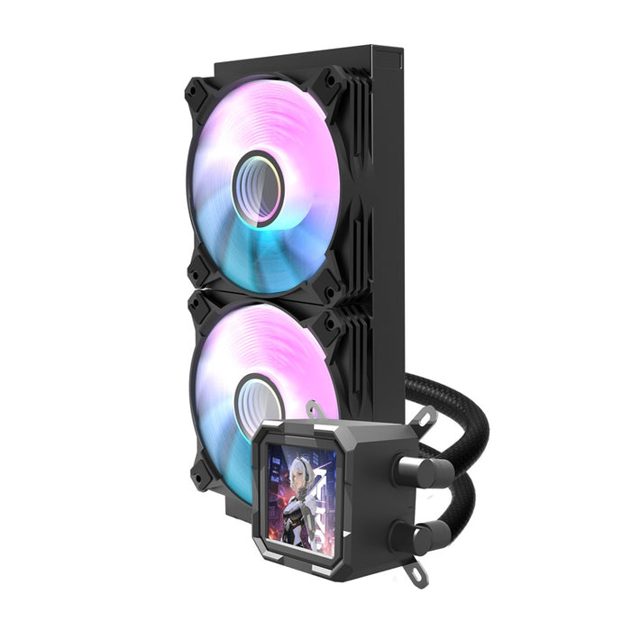 Воден охладител за процесор Darkflash DV240S (черен)