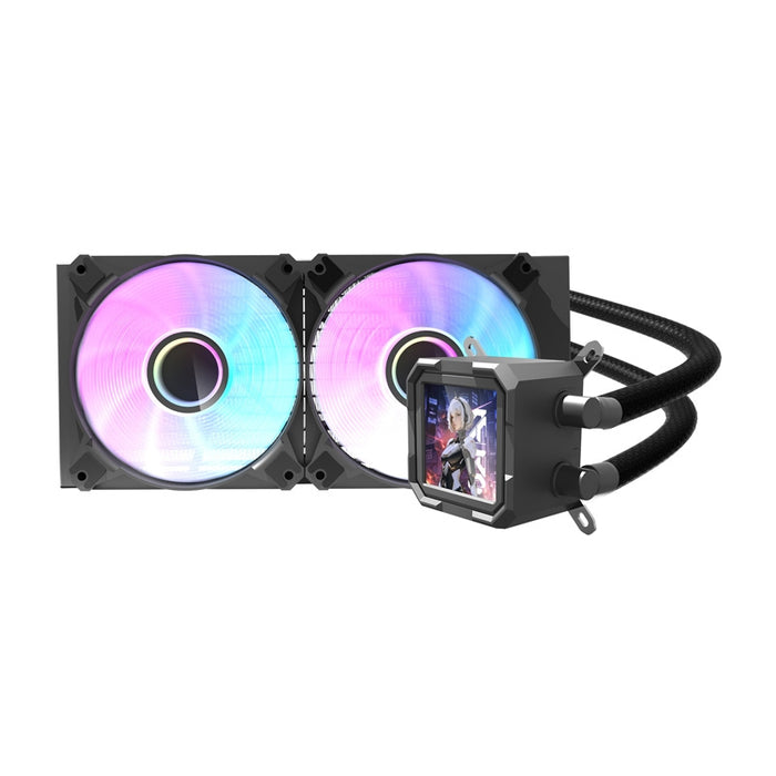 Воден охладител за процесор Darkflash DV240S (черен)