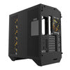 Кутия за компютър Darkflash DY470 (черна) + 4 вентилатора + скоба за GPU