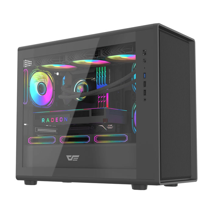 Кутия за компютър Darkflash DB460M (черна)