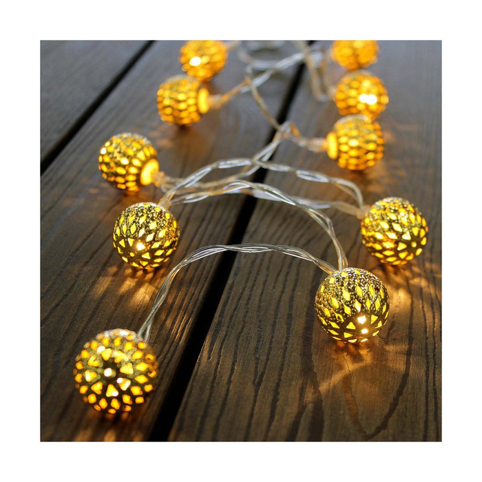 Гирлянда от LED Светлини Decorative Lighting Злато