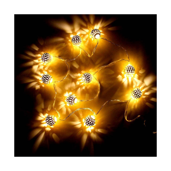 Гирлянда от LED Светлини Decorative Lighting Злато