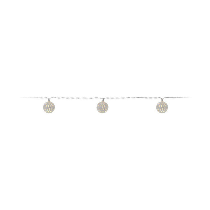 Гирлянда от LED Светлини Decorative Lighting Сребрист