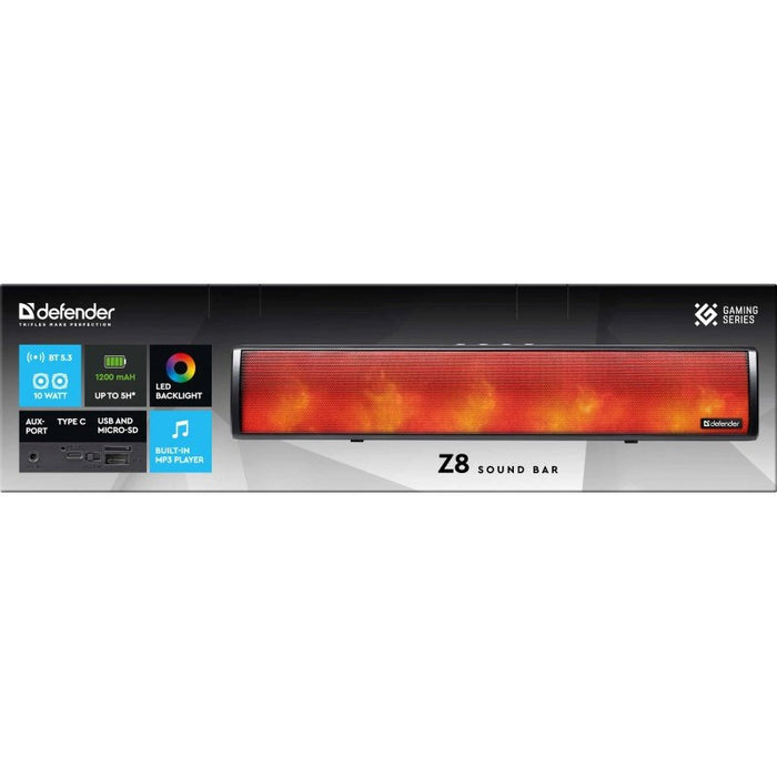 DEFENDER SOUNDBAR Z8 10W LED BLUETOOTH