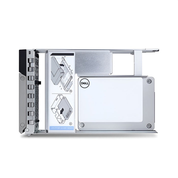 Dell 480GB SSD SATA смесено използване 6Gbps 512e 2.5in Hot-Plug с 3.5in HYB CARR, CUS Kit