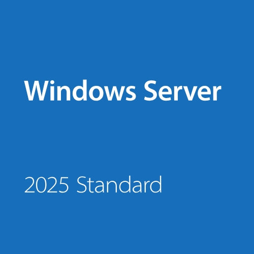 Dell Windows Server 2025 Standard Edition, Добавяне на лиценз, 2CORE, БЕЗ МЕДИА/КЛЮЧ, Cus Kit, само за продажба с Dell Server