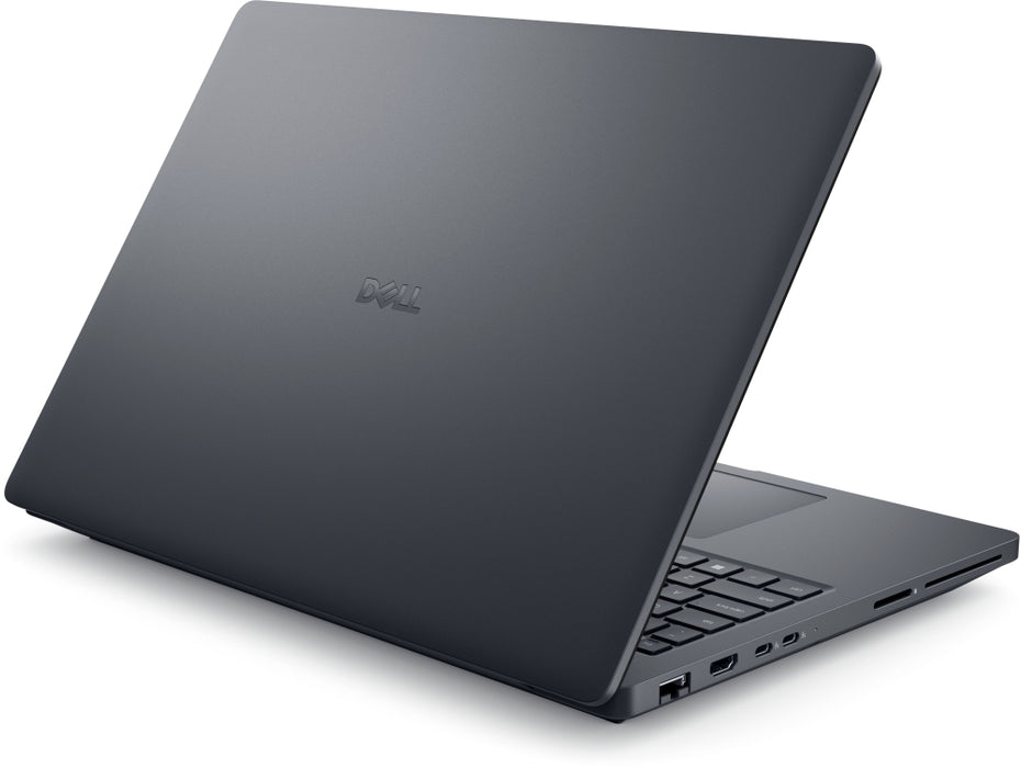 Dell Pro Max 16 Plus MB16250, Intel Ultra 7 265HX (13TOPS NPU, 20 ядра, до 5,30 GHz), 16,0" FHD+(1920x1200) VRR 120Hz, 500nits, 32GB: 2x16GB 6400 MTs DDR5, 1TB SSD, NVIDIA RTX PRO 3000 12GB GDDR7, 8MP HDR + IR камера и микрофон, Wi-Fi 7, FPR, задно осветя