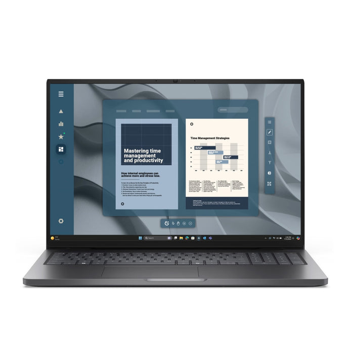 Dell Pro 16 PC16255, AMD Ryzen 5 PRO 230 (22 MB, 6C, до 4,9 GHz, 16 TOPS NPU), 16,0" FHD+(1920x1200) IPS, AG, 300 nits, 1x16 GB, DDR5, 5600 MT/s, 1 TB SSD, AMD Radeon 760M, FHD HDR+IR камера и микрофон, Wi-Fi 6E, FPR, Backlit Kb, Win 11 Pro, 3Y PS, Magnet