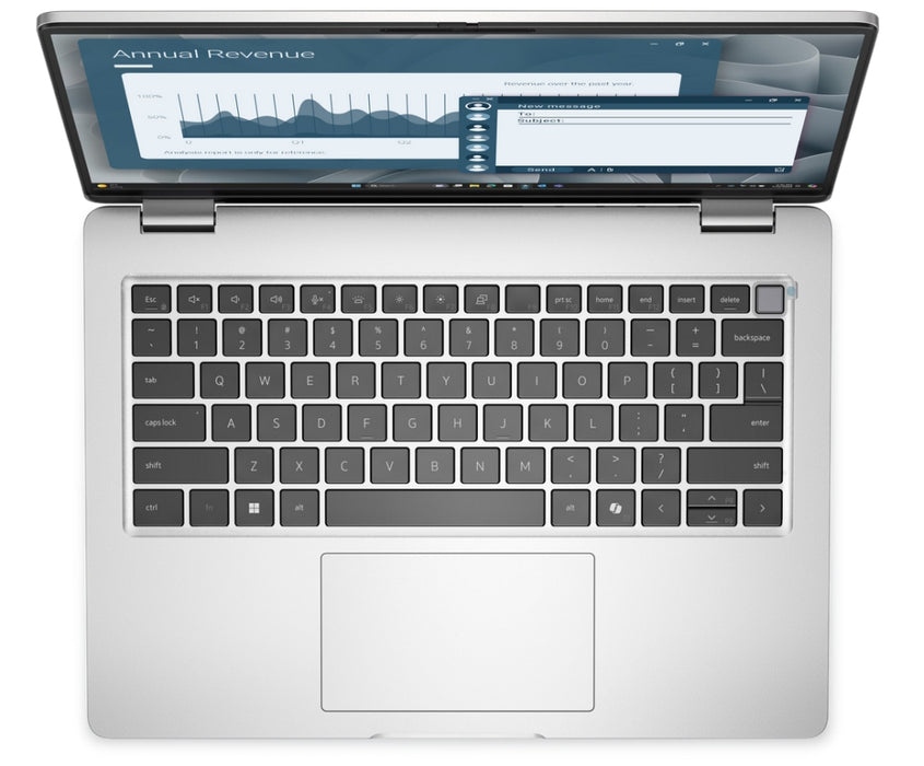 Dell Pro 14 PC14255, AMD Ryzen AI 5 PRO 340 (22 MB кеш, 6 ядра, до 4,8 GHz, 50 TOPS NPU), 14" FHD+(1920x1200) IPS, 300 nits AG, 16 GB: 1 x 16 GB, DDR5, 5600 MT/s, 512 GB SSD, AMD Radeon 840M графика, FHD HDR IR камера и микрофон, Wi-Fi 6E, FPR, Backlit Kb