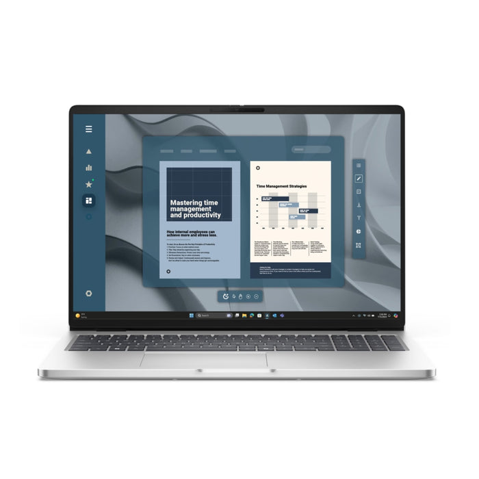 Dell Pro 16 PC16255, AMD Ryzen AI 5 PRO 340 (22 MB, 6C, до 4.8 GHz), 16.0" FHD+(1920x1200) IPS, AG, 300 nits, 1x16 GB, DDR5, 5600 MT/s, 512 GB SSD, AMD Radeon 840M, FHD HDR+IR камера и микрофон, Wi-Fi 6E, FPR, Backlit Kb, Win 11 Pro, 3Y PS, Platinum silve