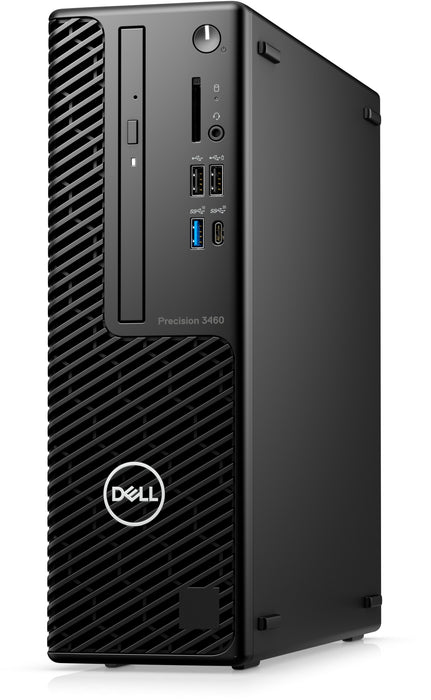 Dell Precision 3460 SFF, Intel Core i7-14700 (33M Cache, 20 ядра, до 5.4 GHz), 32 GB: 2 x 16 GB, DDR5, 5600MT/s, 1TB SSD PCIe M.2, Nvidia T1000 8GB, BG клавиатура и мишка, 300 W, Windows 11 Pro, 3 години BO