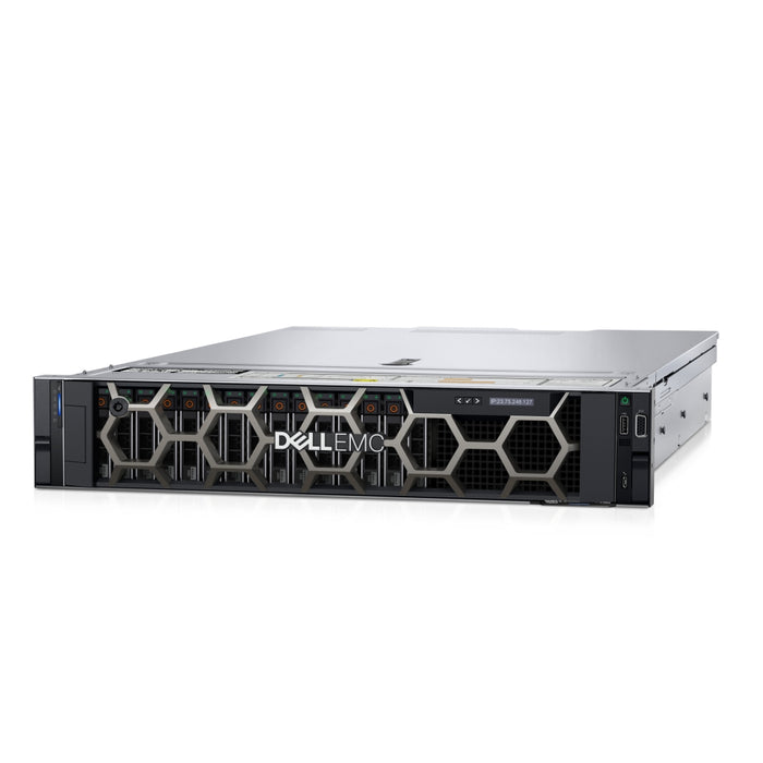 Dell PowerEdge R550, шаси 8 x 3.5" (SAS, SATA), Intel Xeon Silver 4314, 1x16GB DDR4 RDIMM, 1x480GB SSD SATA RI, Rails Without CA, Bezel, PERC H755, iDRAC9 Enterprise 15G, Dual PSU 700W, 3Y Basic Onsite