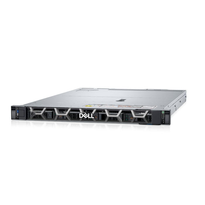 Dell PowerEdge R660XS, шаси 8 x 2.5" (SAS, SATA), Intel Xeon Silver 4410Y (30M Cache, 16GT), 1x16GB DDR5 RDIMM, 1x2.4TB, ReadyRails A11, безел, предно PERC H755 предно зареждане, iDRAC9 Enterprise 16G, двоен 700W Титан, 3Y ProSpt