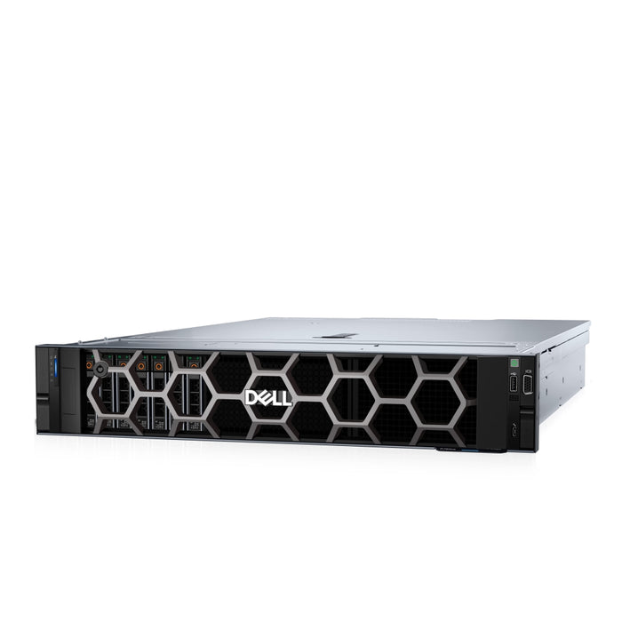 Dell PowerEdge R760XS, шаси 12 x 3.5" (SAS, SATA), Intel Xeon Gold 5420+, 16GB DDR5 RDIMM, 1x4TB, Rails Without CA, Bezel, Broadcom 57414, PERC H755 Adapter LP, iDRAC9 Enterprise 16G, Dual 700W Titanium, 3Y ProSpt