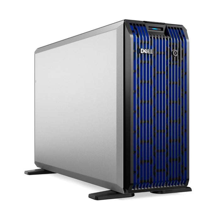Dell PowerEdge T360, шаси 8 x 3.5 HotPlug, Intel Xeon E-2414, 16GB DDR5 UDIMM, 1x2TB, безел, Broadcom 5720 Dual Port, PERC H355 адаптер с пълна височина, iDRAC9 Basic 16G, Single 700W Titanium, 3Y Basic Onsite