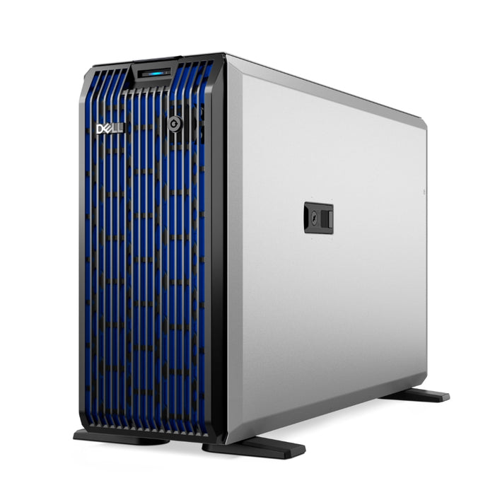 Dell PowerEdge T360, шаси 8 x 3.5 HotPlug, Intel Xeon E-2414, 16GB DDR5 UDIMM, 1x2TB, безел, Broadcom 5720 Dual Port, PERC H355 адаптер с пълна височина, iDRAC9 Basic 16G, Single 700W Titanium, 3Y Basic Onsite