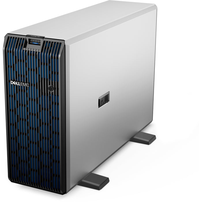 Dell PowerEdge T550, шаси 8 x 3.5", Intel Xeon Silver 4309Y, 16GB DDR4 RDIMM, 1x480GB SSD SATA RI, Parallax Security Bezel, Broadcom 5720, PERC H755, iDRAC9 Enterprise 15G, Dual 700W Titanium, 3Y Basic Onsite