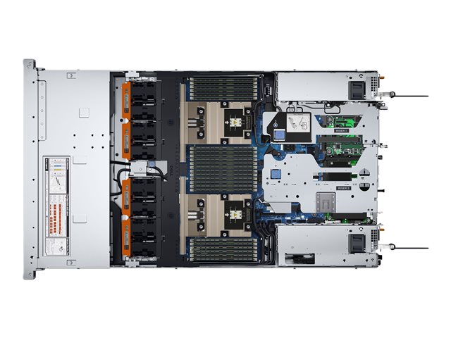 DELL PowerEdge R6625 - Smart Selection Flexi 2x AMD EPYC 9334 8x16GB 2x960GB SSD 2x1100W H755 3Yr Basic NBD
