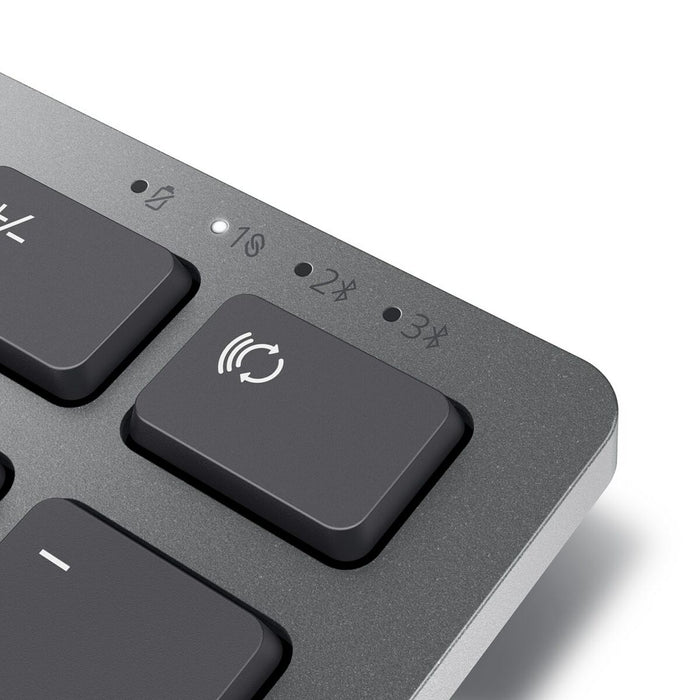 Клавиатура Dell KB700 Сив QWERTY
