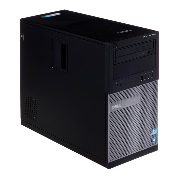 DELL OptiPlex 7010 i5-3470 8GB 240GB SSD DVD TOWER Win10 Използван