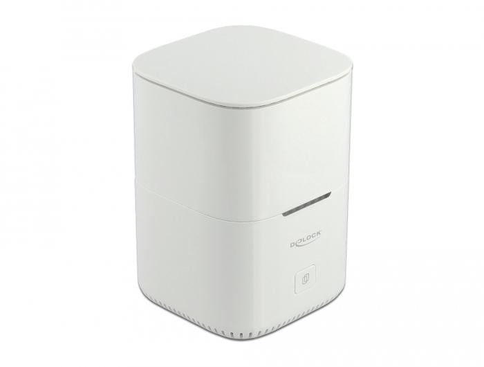 Станция Delock USB-C, За 2 x 2.5&Prime; SATA HDD / SSD, Клониране