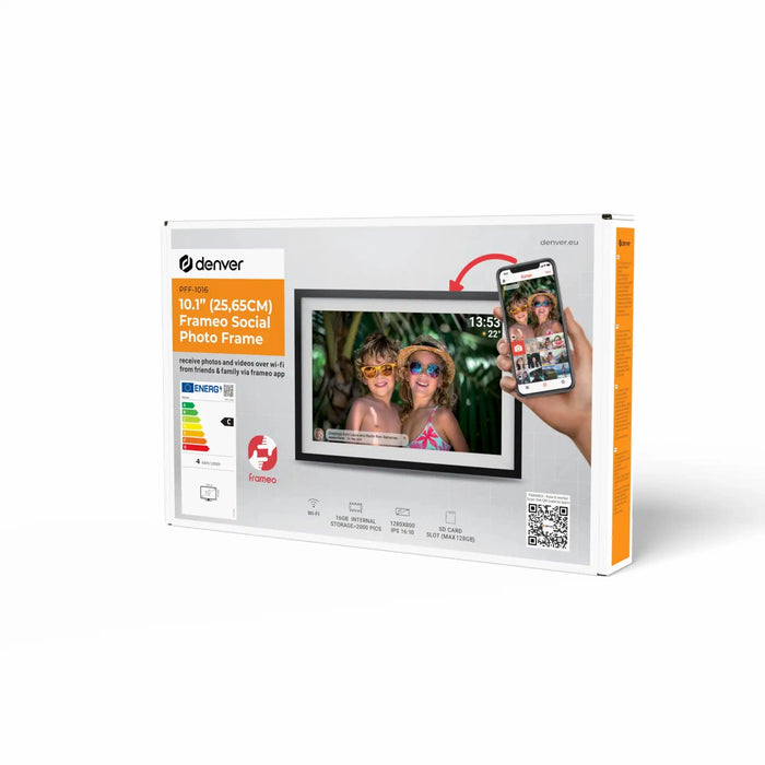 Denver Frameo PFF-1016 10,1" цифрова рамка - черна