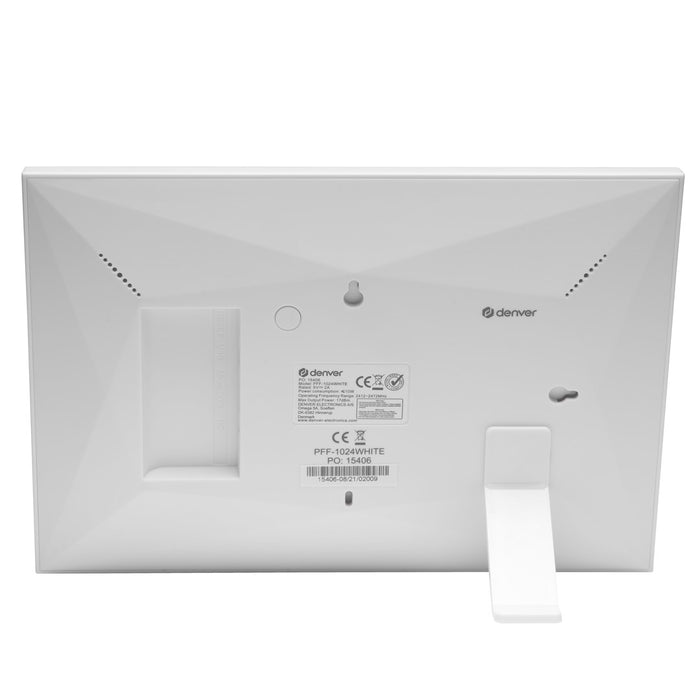 Denver Frameo PFF-1024W 10,1" цифрова рамка - бяла