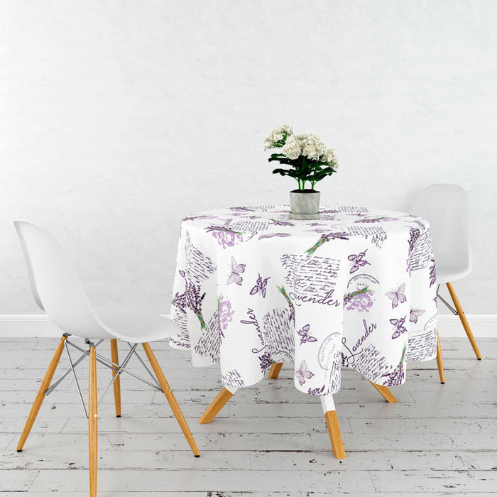 ПОКРИВКА ЗА МАСА DEON Ф140 СМ. LAVENDER