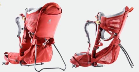 Deuter Kid Comfort Active SL Раница за носене на бебе Polyamide Red