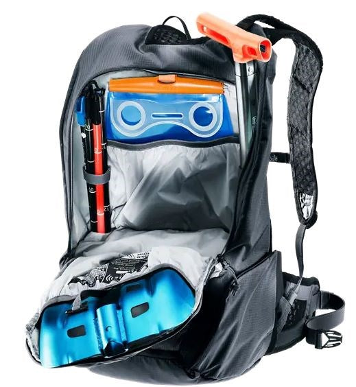Черна парашутна раница Deuter Updays 20