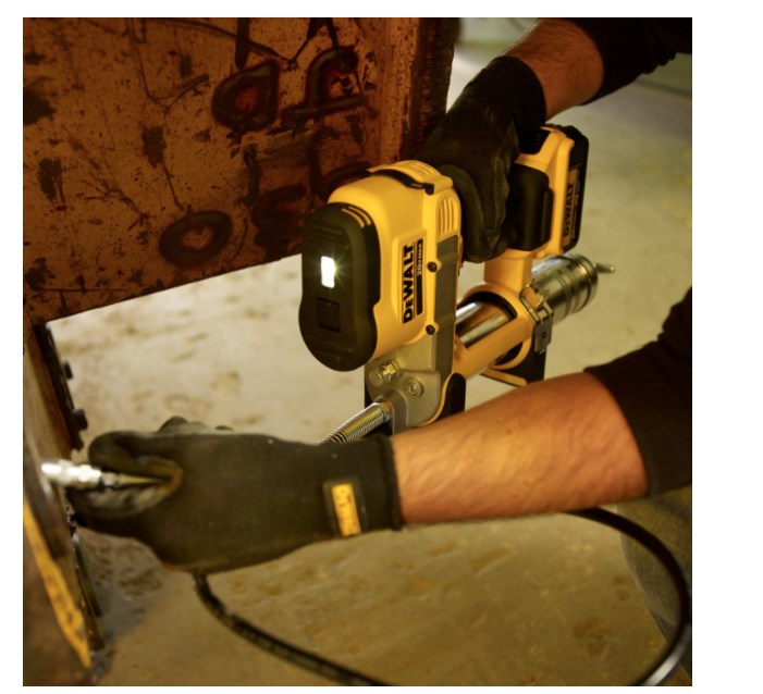 Моторен пистолет за грес DeWALT DCGG571M1