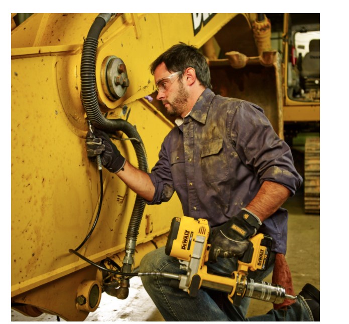 Моторен пистолет за грес DeWALT DCGG571M1