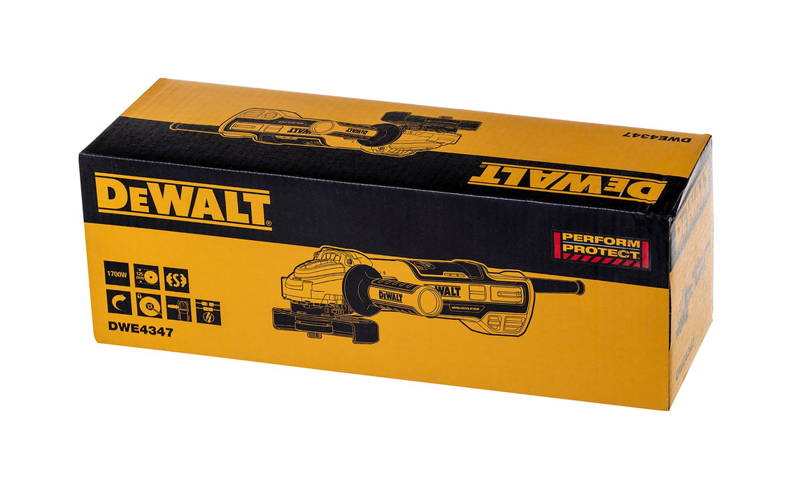 DeWALT DWE4347-QS ъглошлайф 12.5 cm 10500 RPM 2.3 kg