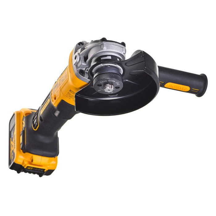 АКУМУЛАТОРЕН БЕЗЧЕТКОВ БЕЗЧЕТКОВ DEWALT DCG405P3-QW 18 V, 125 мм, БРОЙ БАТЕРИИ 3, 5.00 Ah, КУФАР