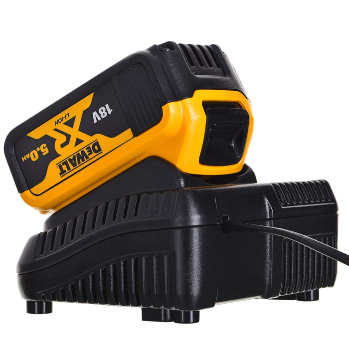 АКУМУЛАТОРЕН БЕЗЧЕТКОВ БЕЗЧЕТКОВ DEWALT DCG405P3-QW 18 V, 125 мм, БРОЙ БАТЕРИИ 3, 5.00 Ah, КУФАР