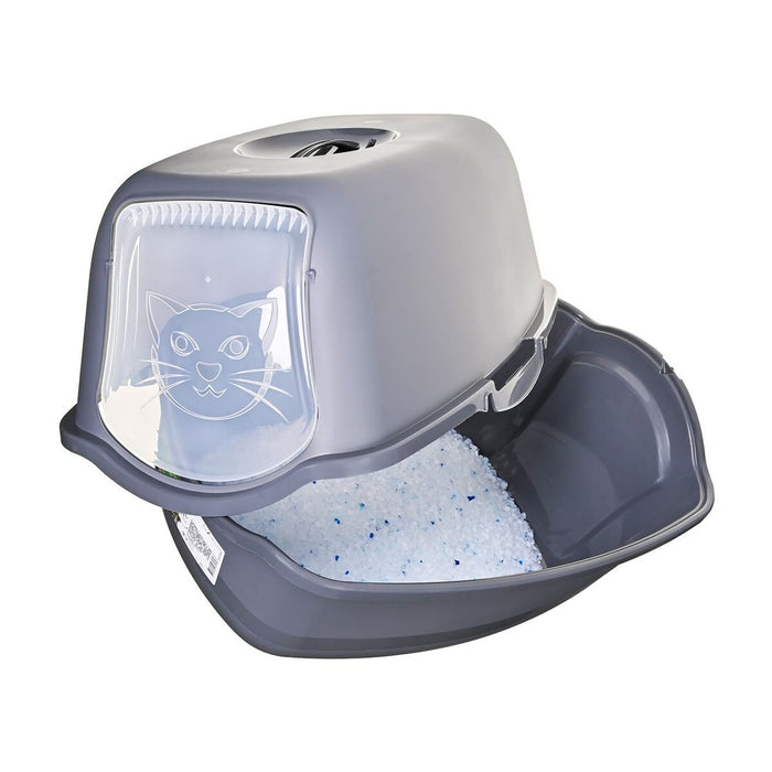 Пясъчник за Котки Diamentiq BAYA Антрацит Пластмаса 40 x 38,7 x 55,5 cm