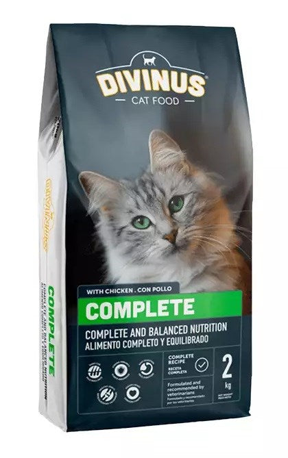DIVINUS Cat Complete - суха храна за котки - 2 кг