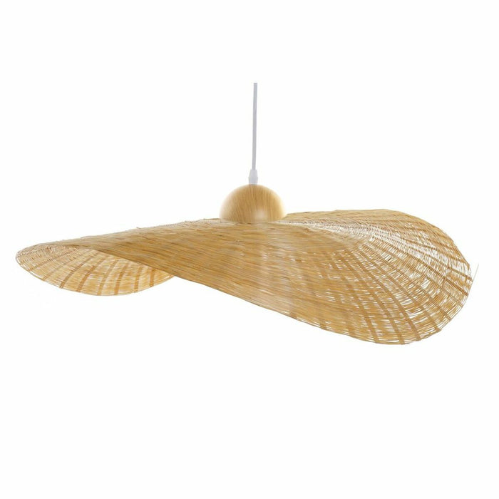 Полилей DKD Home Decor 70 x 70 x 10 cm Естествен 220 V 40 W Шапка за Слънце