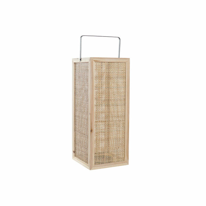 Latern DKD Home Decor LD-181413 20,5 x 21,3 x 61 cm Естествен Черен