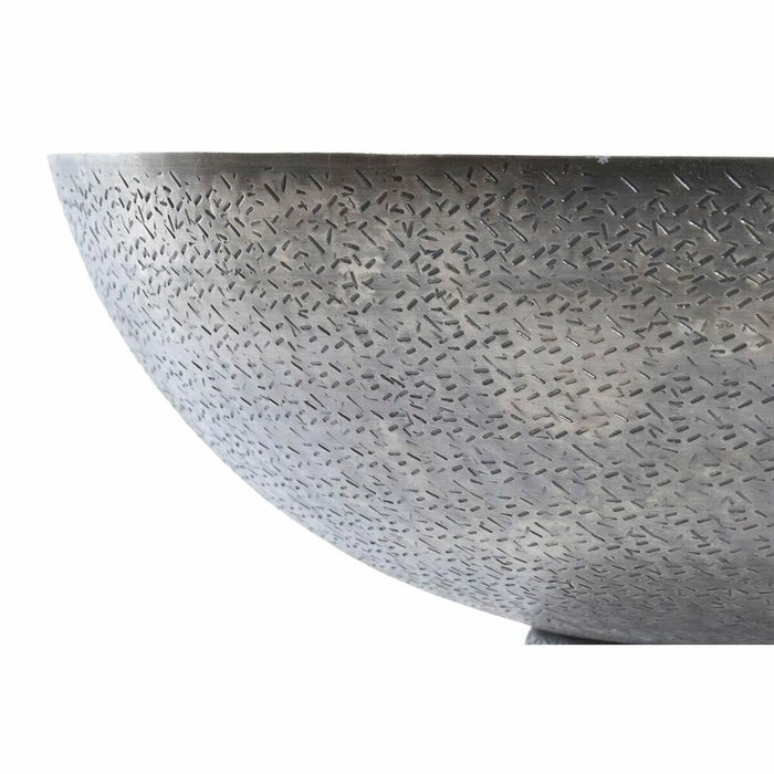 Украса за център на маса DKD Home Decor Златен Сребрист Алуминий 30 x 30 x 17 cm (2 броя)