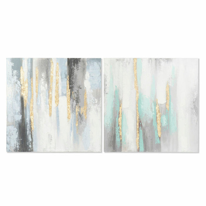 Пластно DKD Home Decor Пластно Дървен MDF 80 x 3 x 80 cm